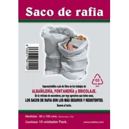 Saco de rafia (10 unidades)