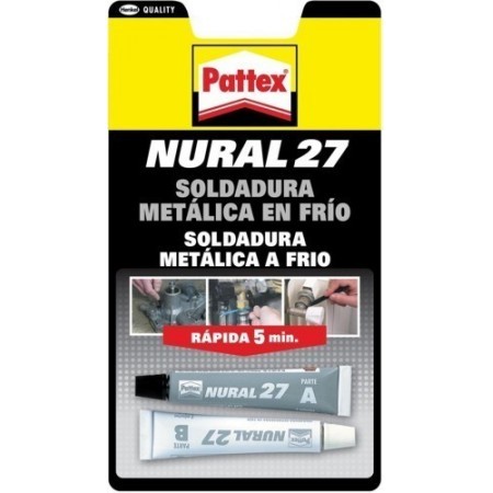 Pegamento Nural 27 soldadura reparadora en frio