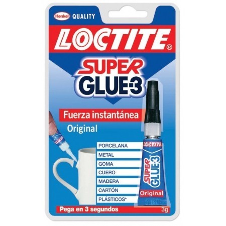 Pegamento loctite super glue 3 3 gr.