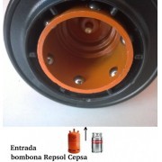 Adaptador de gas Repsol - Cepsa a Camping Gaz