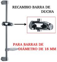 Recambio para barra de ducha de 18 mm Ramon Soler