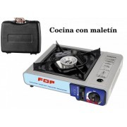 Cocina camping para cartuchos