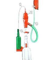 Rellenador - boquilla para botellas de vino