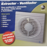 Extractor ventilador de 155 mm extraplano silencioso para baño,cocina...