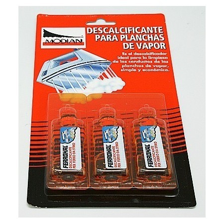 Descalcificador para planchas de vapor (limpiador la cal)