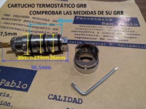 Cartucho termostatico GRB 040102 (repuestos grifo de grobe)