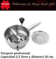 Pasapure con 2 discos profesional