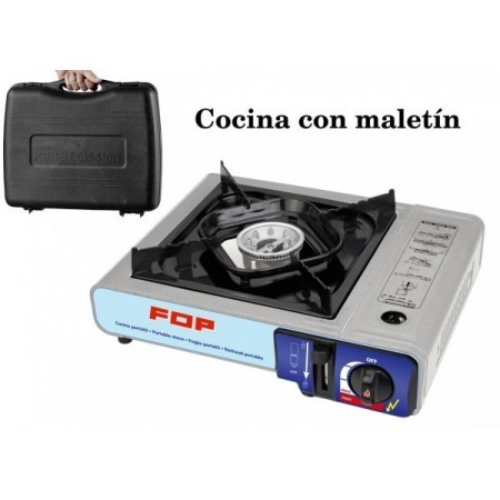 Cocina camping para cartuchos