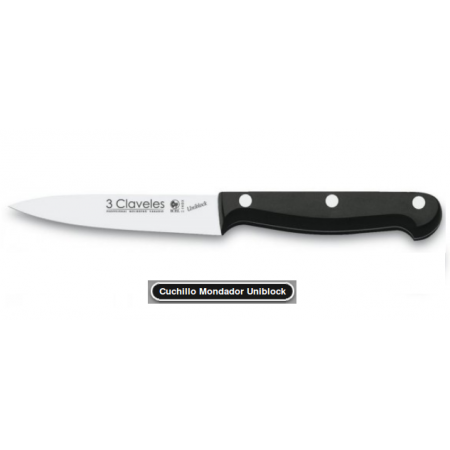 Cuchillo mondador 10 cm modelo Uniblock 3Claveles