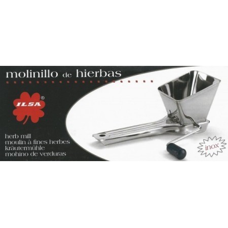 Molinillo metálico de hierbas