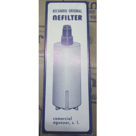 Recambio original filtro de agua en cartucho nefilter - aguazor