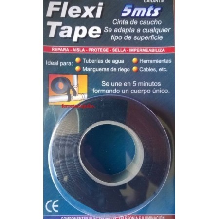 Cinta de caucho flexible y vulcanizable Flexi Tape