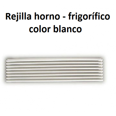 Rejilla ventilacion frigo-horno color blanco