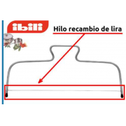 1 Hilo de recambio para lira repostería de 32 cm (repuesto cortador bizcochos)