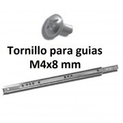 Tornillo para guias M4x8 mm